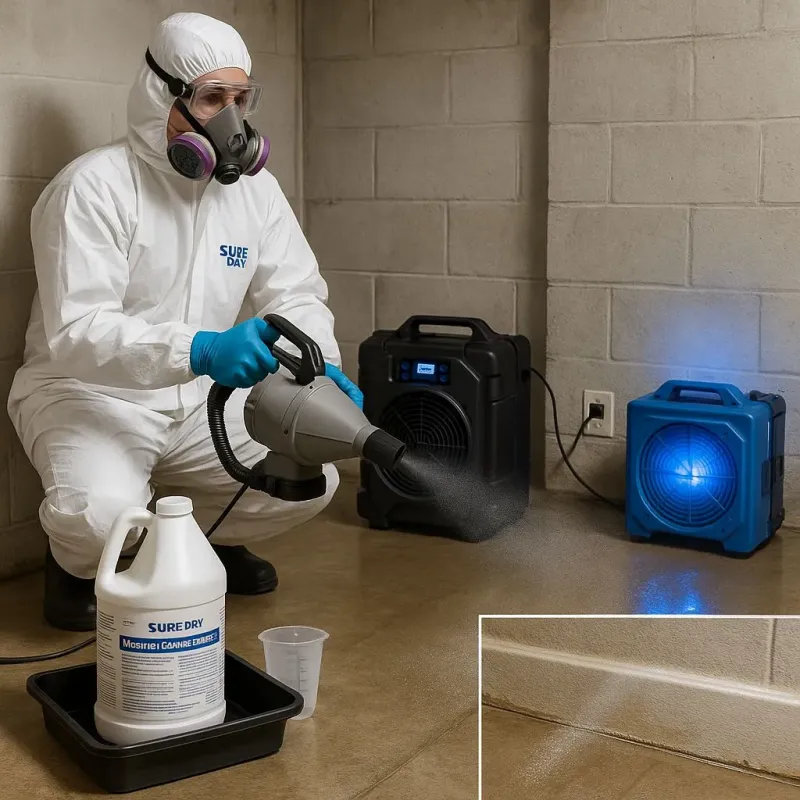 Sanitization and Odor Removal process in Gladeview, FL