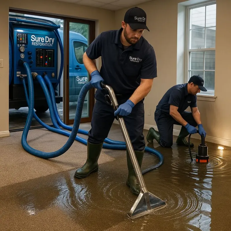 Water Extraction and Removal process in Gladeview, FL